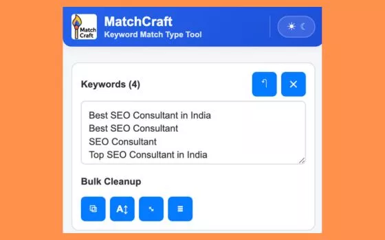 Intelligent Input & Bulk Cleanup